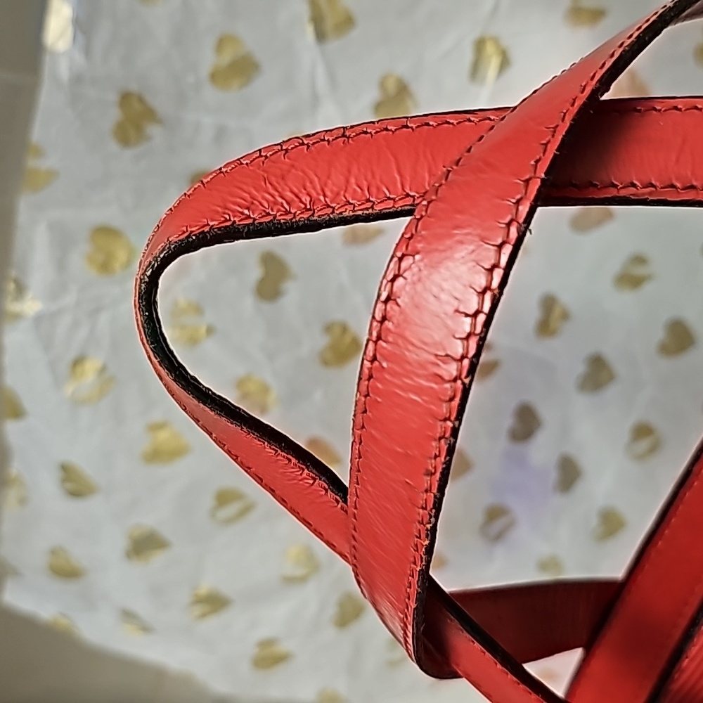 Authentic Louis Vuitton Red Epi Saint Jacques Handbag - Picture 15 of 15